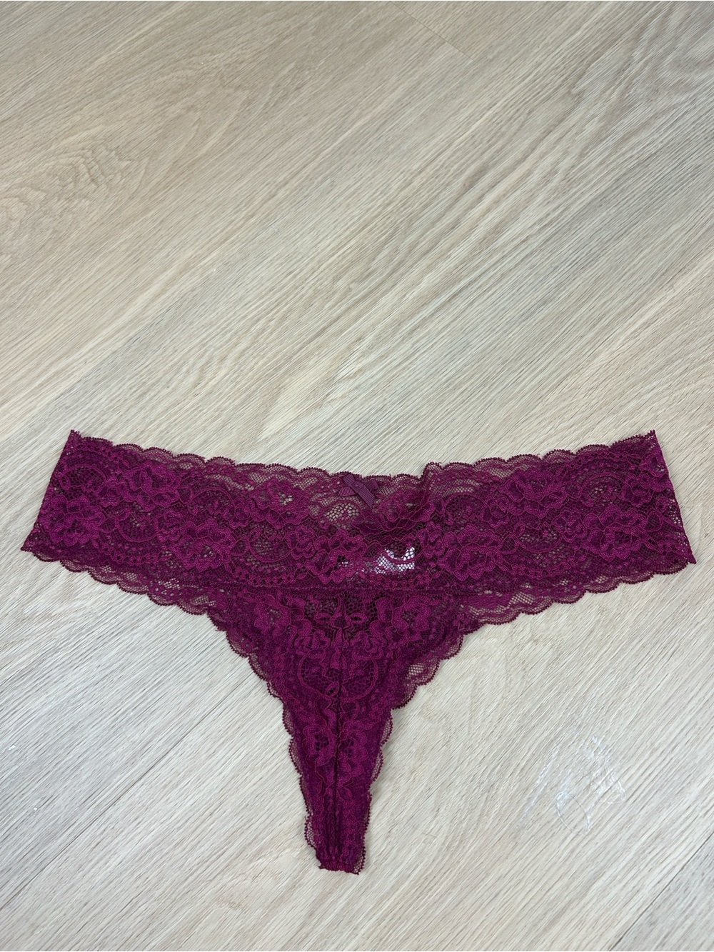 Skarlett Blue Lace Thong Panty M